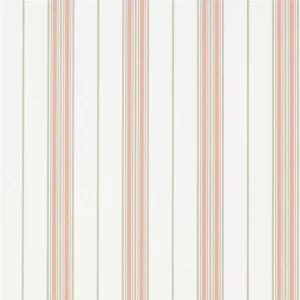 orange striped wallpaper from william yeoward