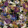 purple botanical velvet-chenille fabric from Art of the Loom