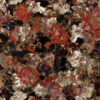 orange botanical velvet-chenille fabric from Art of the Loom