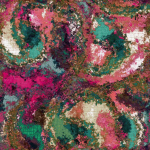 purple contemporary velvet-chenille fabric from Art of the Loom