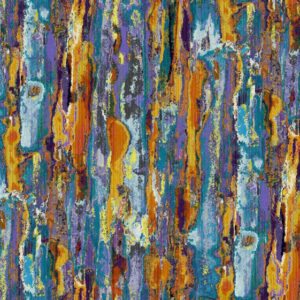 orange contemporary velvet-chenille fabric from Art of the Loom