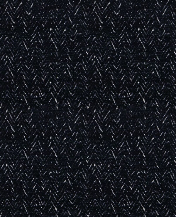 Quaker Herringbone Fabric - 14 by black-grey plain velvet-chenille fabric from Art of the Loom