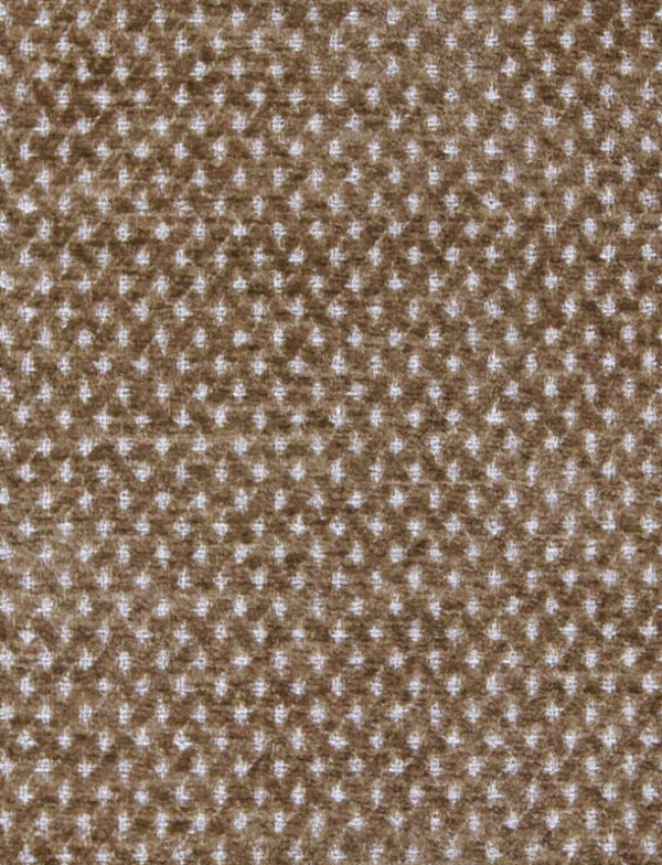 Quaker Lattice Fabric - 6 by brown spotted velvet-chenille fabric from Art of the Loom