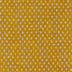 yellow spotted velvet-chenille fabric from Art of the Loom
