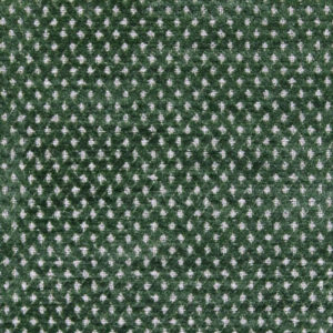 green spotted velvet-chenille fabric from Art of the Loom