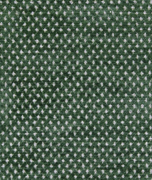 Quaker Lattice Fabric - 9 by green spotted velvet-chenille fabric from Art of the Loom