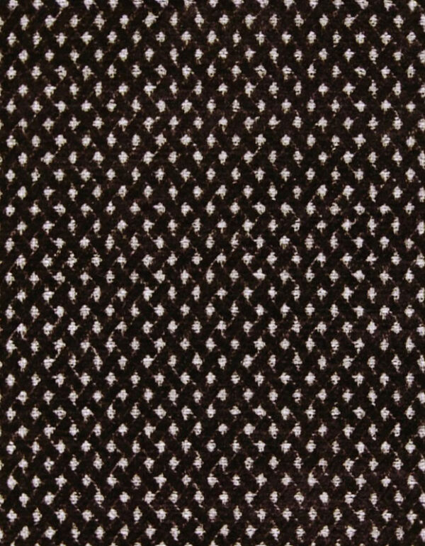 black-grey spotted velvet-chenille fabric from Art of the Loom