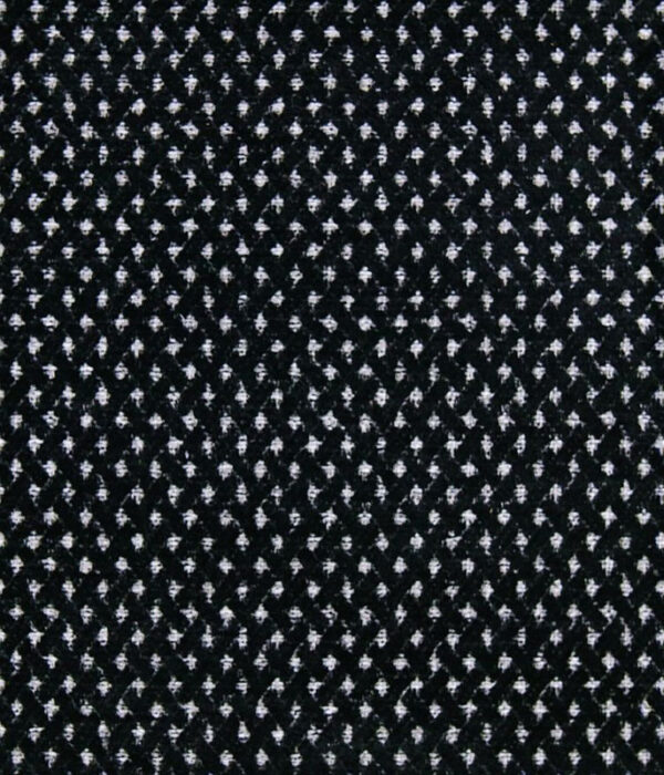 Quaker Lattice Fabric - 14 by black-grey spotted velvet-chenille fabric from Art of the Loom