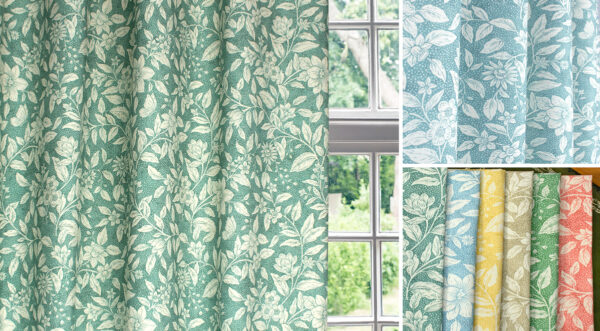 Burford Fabric - Teal from