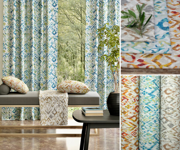 Santorini Fabric - Ocean by Santorini Fabric - Ocean from