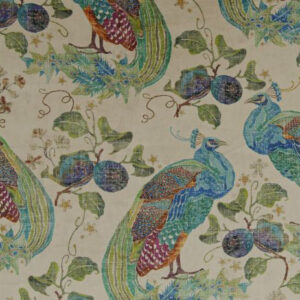 neutral animal velvet-chenille fabric from Art of the Loom