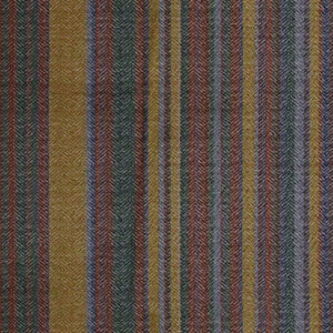 multicolour striped silk-satin fabric from Art of the Loom