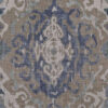 blue traditional silk-satin fabric from Art of the Loom