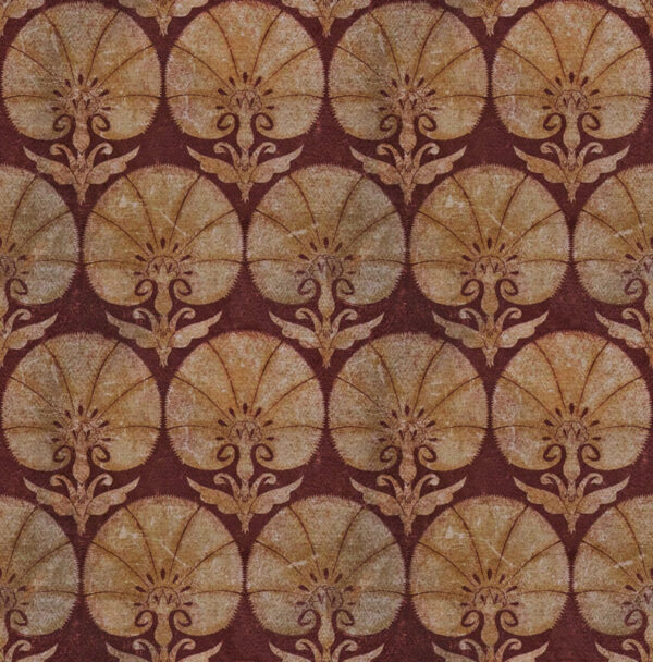 red traditional silk-satin fabric from Art of the Loom