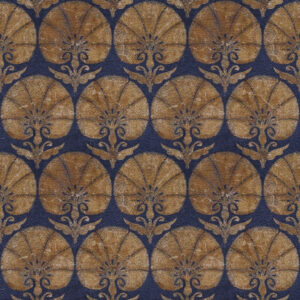 blue traditional silk-satin fabric from Art of the Loom