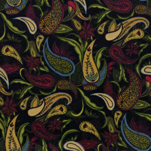 multicolour misc silk-satin fabric from Art of the Loom