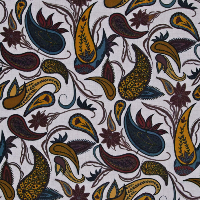 Kashmir Fabric - 2 swatch
