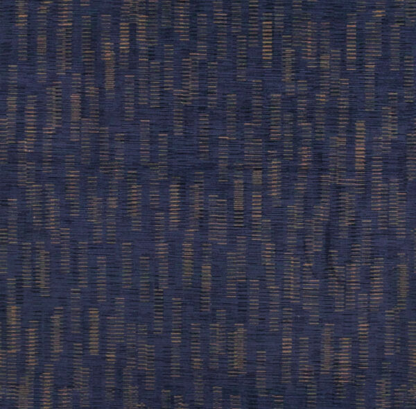 Merdiven Fabric - 2 by blue striped silk-satin fabric from Art of the Loom