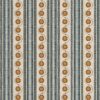 blue striped printed fabric from Chess
