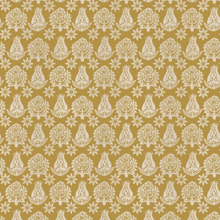 Serena Fabric - Ochre swatch
