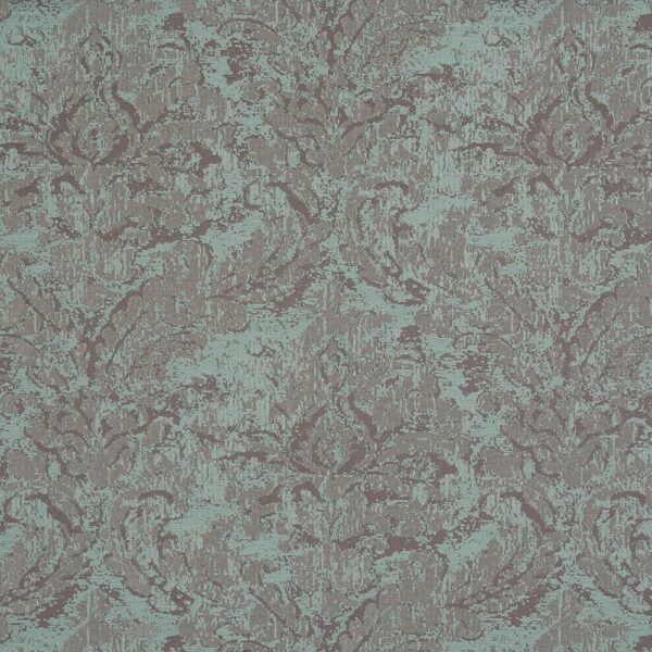 Romulus Fabric - Duck Egg by blue traditional woven fabric from Chess