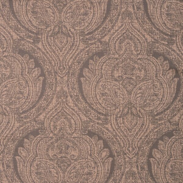 Augustus Fabric - Latte by brown traditional woven fabric from Chess