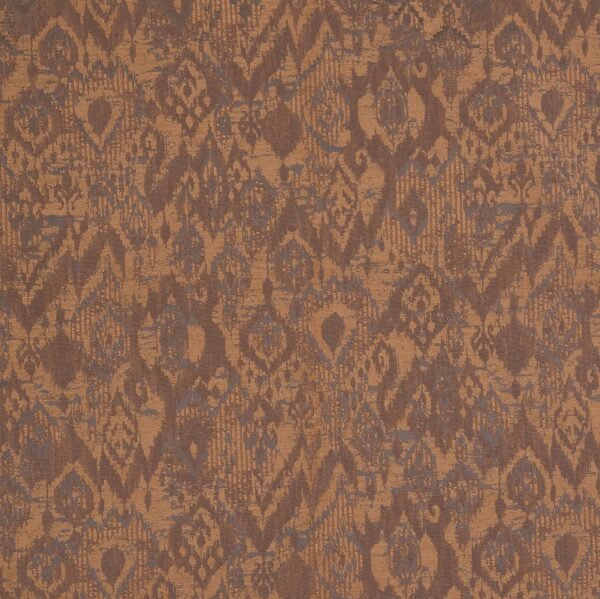 Lucius Fabric - Bronze by brown traditional woven fabric from Chess