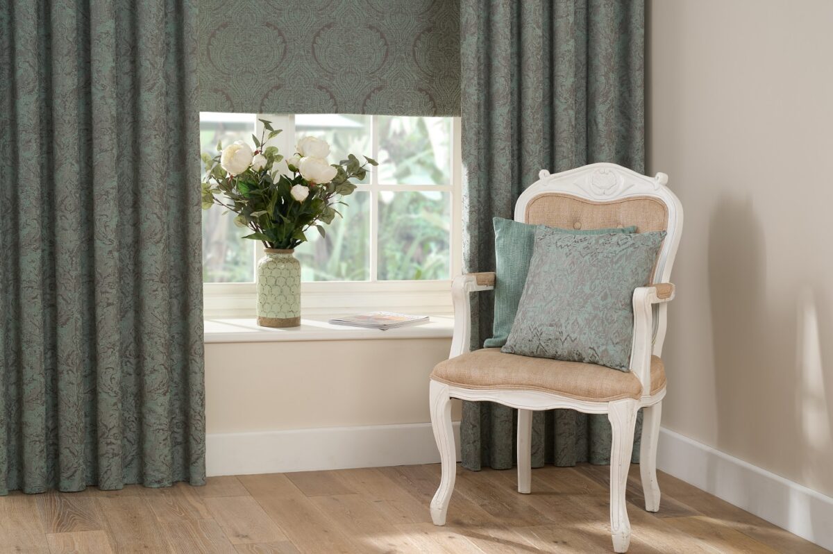 Lucius Fabric - Duck Egg by Lucius Fabric - Duck Egg from