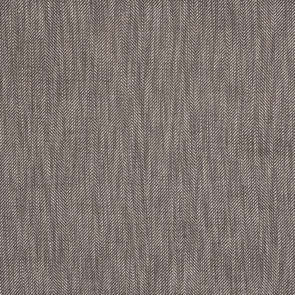 Caprio Fabric - Charcoal by black-grey plain woven fabric from Chess