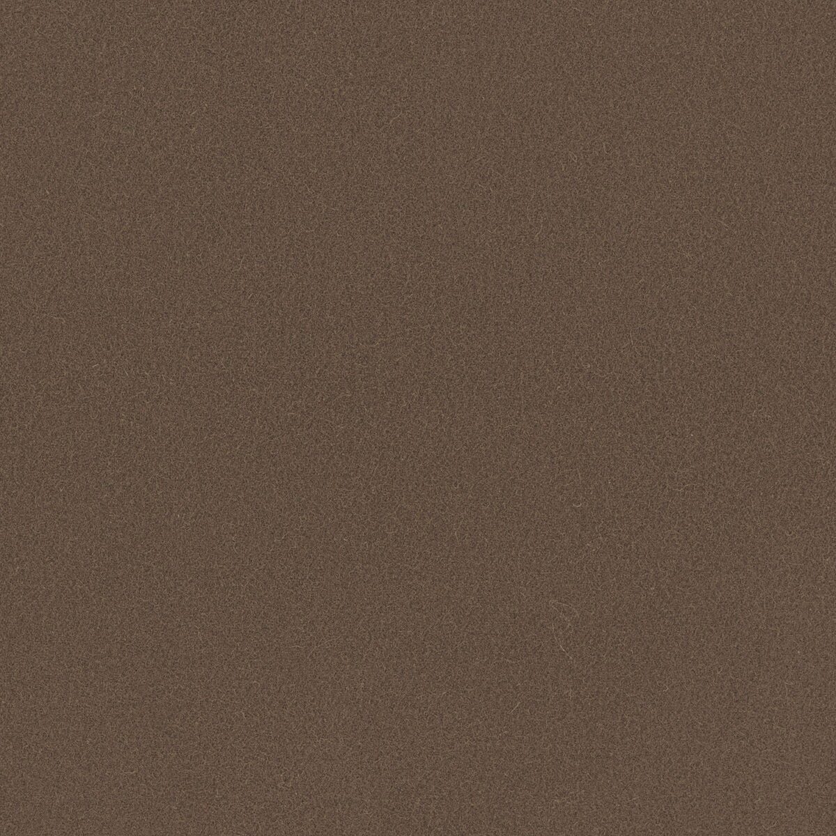 Romney Fabric - Bark by brown plain woolen fabric from Linwood Fabrics