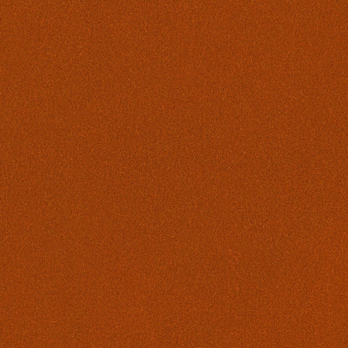 Romney Fabric - Flame by orange plain woolen fabric from Linwood Fabrics