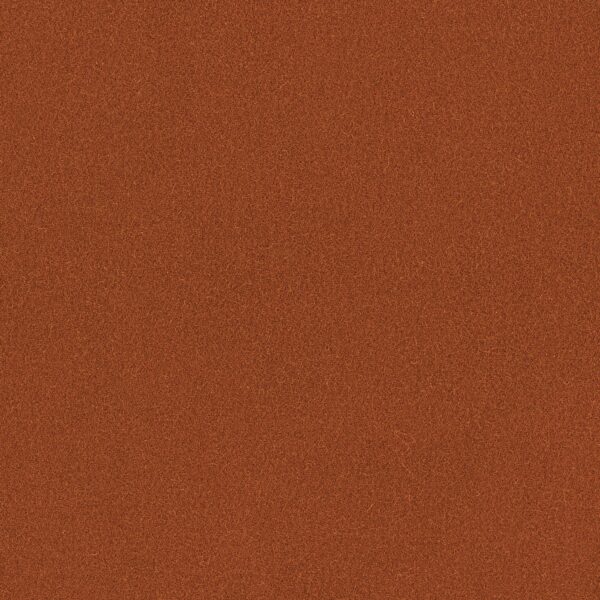 Romney Fabric - Ember by orange plain woolen fabric from Linwood Fabrics
