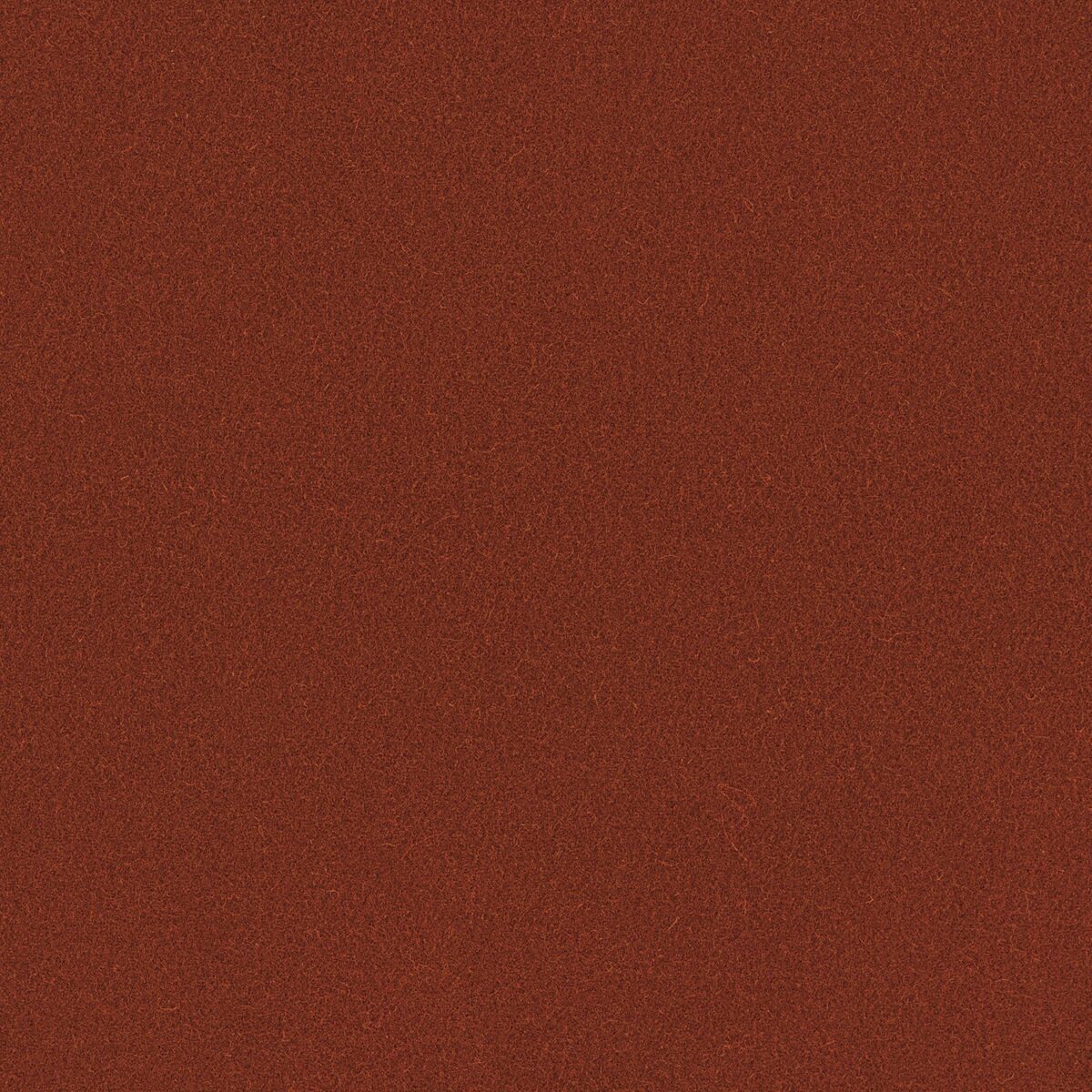 Romney Fabric - Brick by red plain woolen fabric from Linwood Fabrics