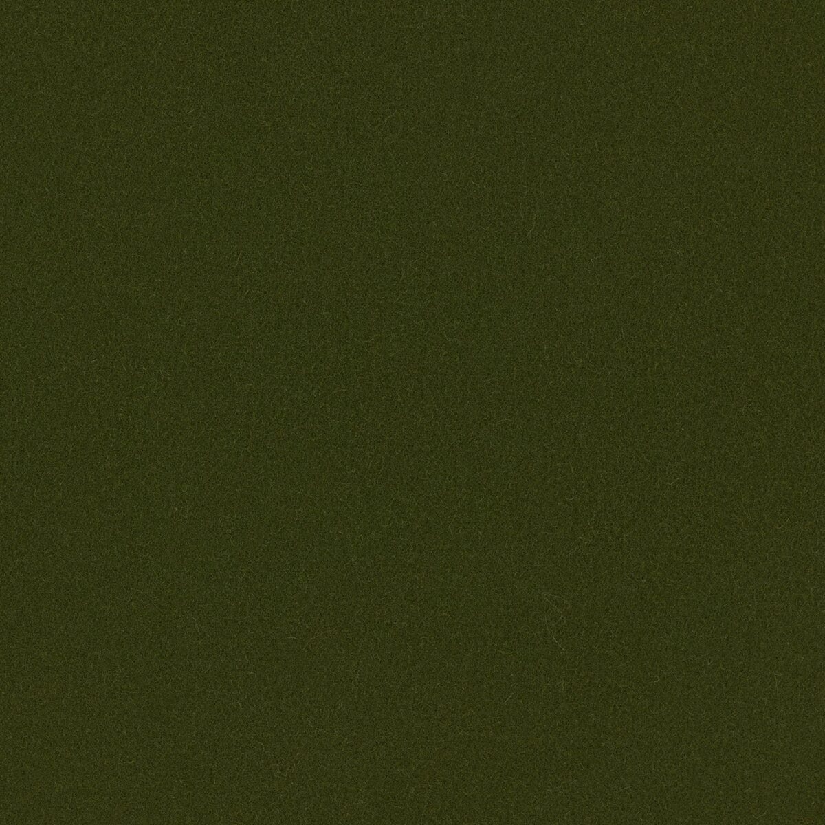 Romney Fabric - Moss by green plain woolen fabric from Linwood Fabrics