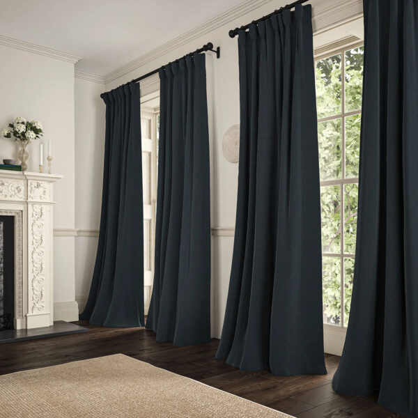 Romney Fabric - Dark Navy by Romney Fabric - Dark Navy from