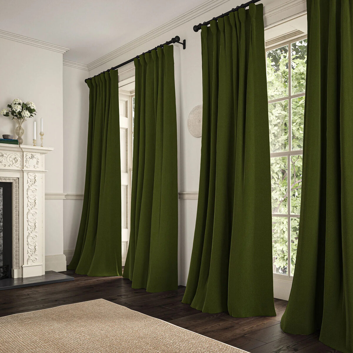 Romney Fabric - Moss by Romney Fabric - Moss from