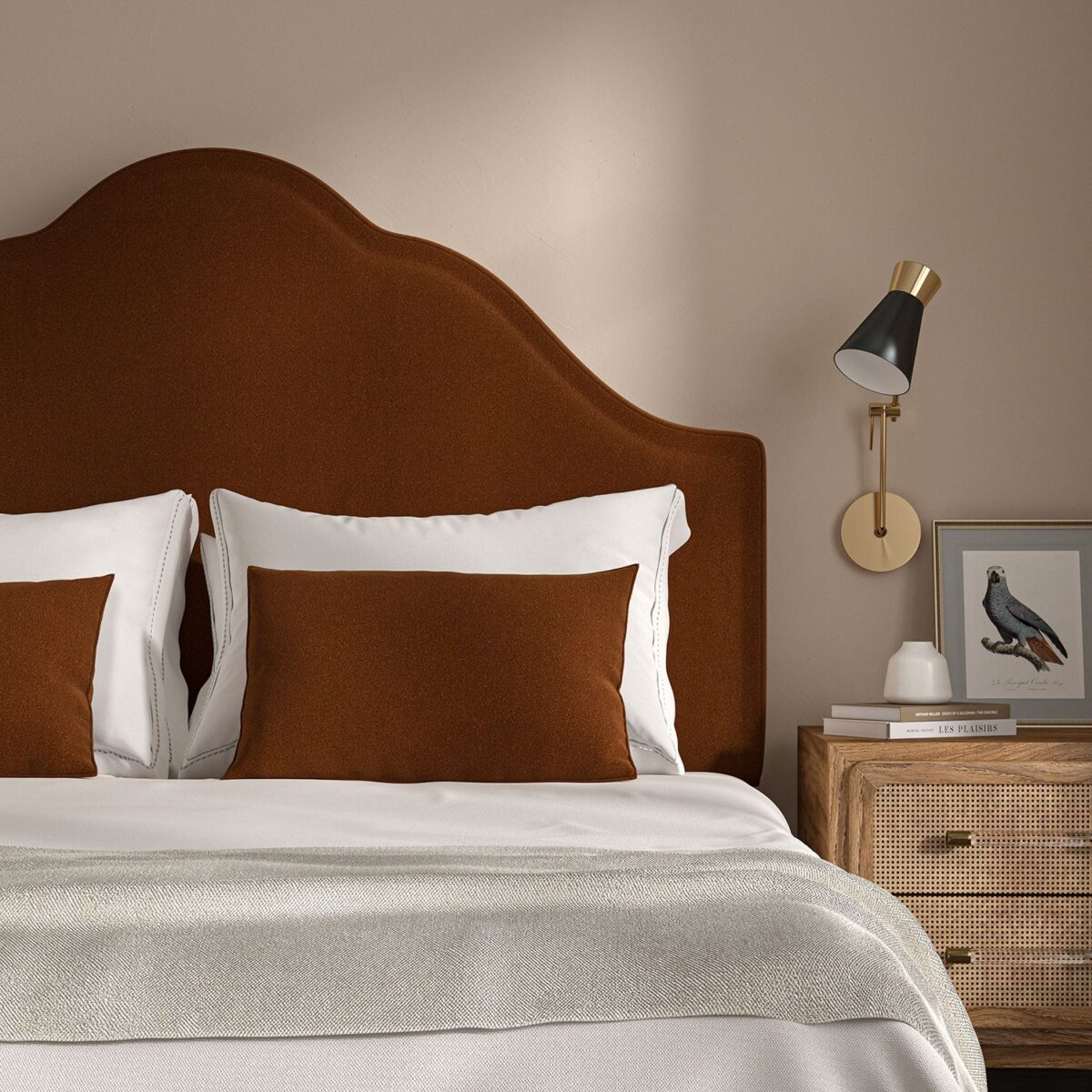 Romney Fabric - Burnt Toffee by Romney Fabric - Burnt Toffee from