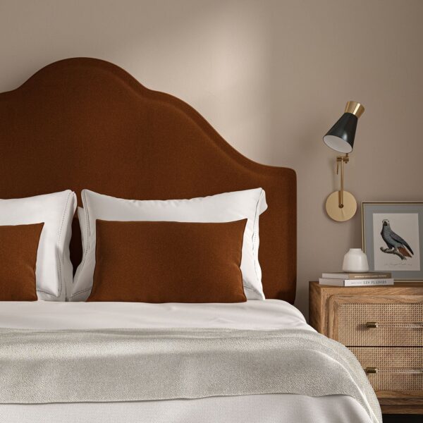 Romney Fabric - Burnt Toffee from
