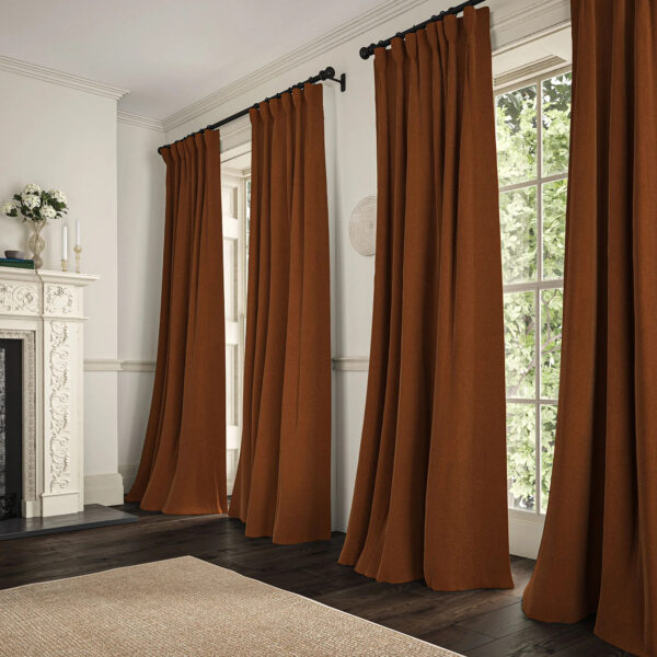 Romney Fabric - Burnt Toffee from