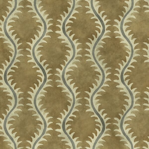 Helter Skelter Fabric - Dove by brown contemporary velvet-chenille fabric from Linwood Fabrics