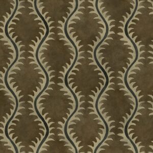 brown contemporary velvet-chenille fabric from Linwood Fabrics