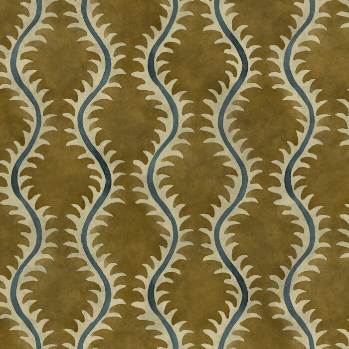 Helter Skelter Fabric - Lichen swatch
