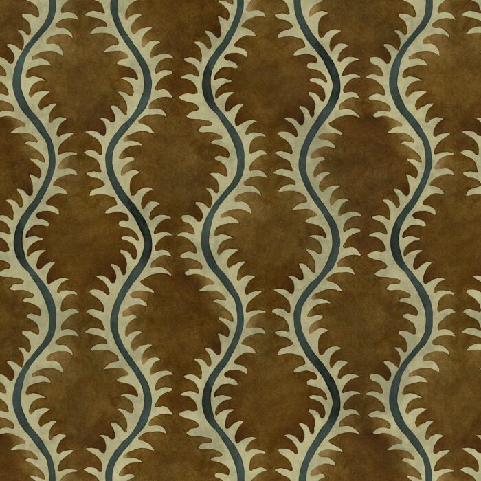 Helter Skelter Fabric - Umber swatch