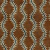 brown contemporary velvet-chenille fabric from Linwood Fabrics