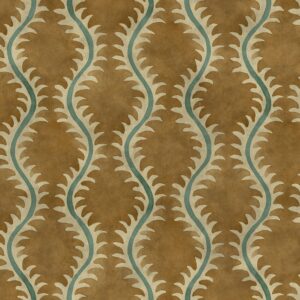 brown contemporary velvet-chenille fabric from Linwood Fabrics
