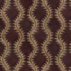 purple contemporary velvet-chenille fabric from Linwood Fabrics