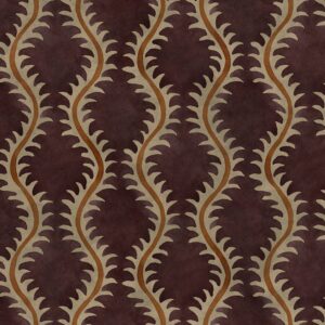 purple contemporary velvet-chenille fabric from Linwood Fabrics