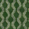 green contemporary velvet-chenille fabric from Linwood Fabrics