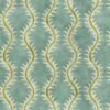 blue contemporary velvet-chenille fabric from Linwood Fabrics