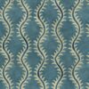 blue contemporary velvet-chenille fabric from Linwood Fabrics